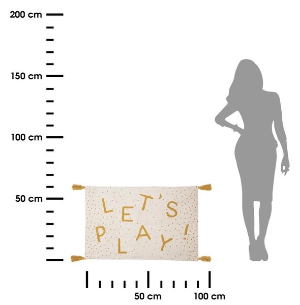 Dětský koberec Lets Play, 60x90 cm, vícebarevná