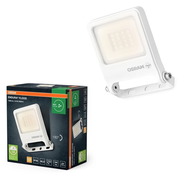 Venkovní reflektor ENDURA OSRAM var. 3 10 W, teplá bílá