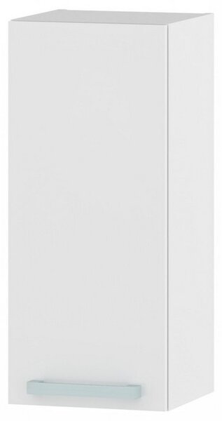 Horní kuchyňská skříňka One EH30, levá, bílý lesk, šířka 30 cm