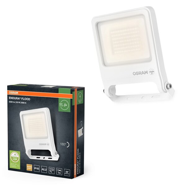 Venkovní reflektor ENDURA OSRAM var. 3 50 W, teplá bílá