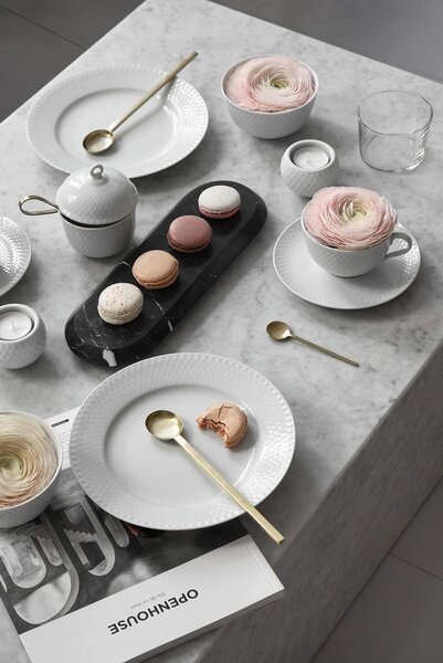 Lyngby Porcelæn Sada svícnů Rhombe Tea Light LP134