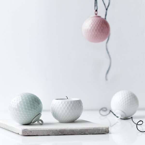 Lyngby Porcelæn Sada svícnů Rhombe Tea Light LP134