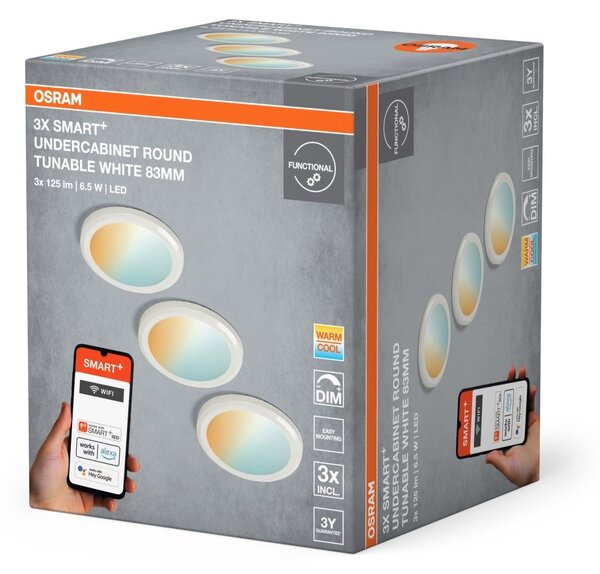 Chytré LED podlinkové svítidlo UNDERCABINET, laditelná bílá OSRAM