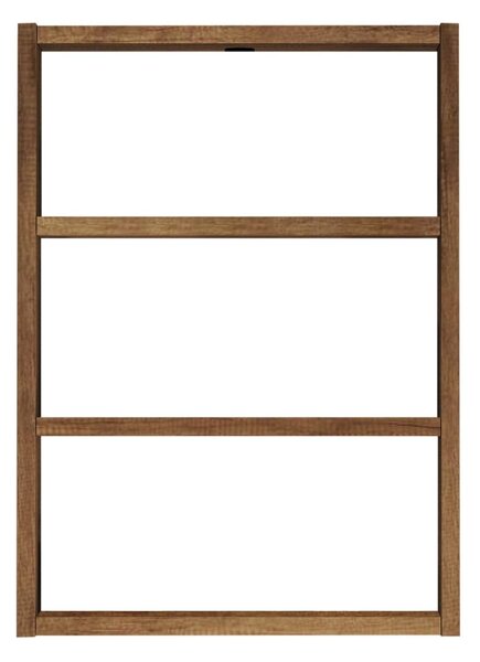 Kalune Design Nástěnná police Pr1-Br ořech