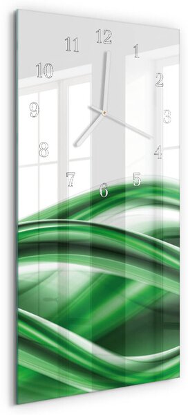 Skleněné hodiny vertikální Abstrakce zsppb-30x60-00091218