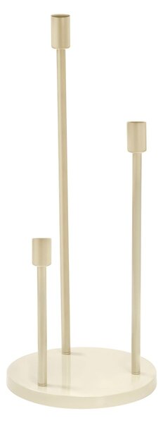 Béžová Dekorativní stojací lampa 3xE27