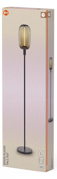 Stojací svítidlo Decor Stick, vysoké, E27, tmavě šedé