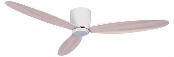 Stropní ventilátor Airfusion Radar, dub, Ø 132 cm, tichý – Beacon Beacon Lighting, Airfusion Radar, Dřevo, Obývací pokoj, Dřevo, Moderní