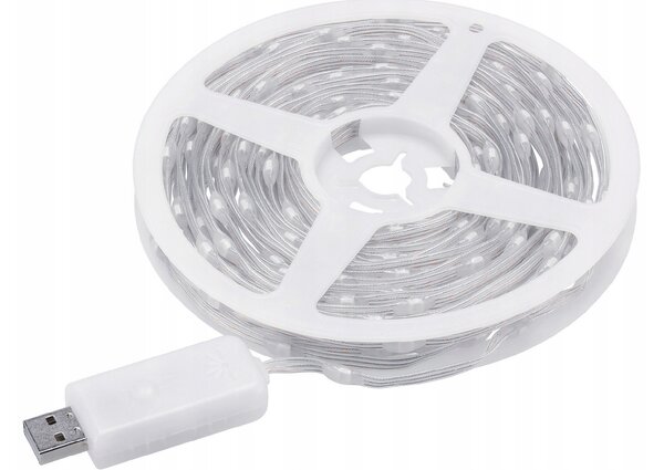 ECOLIGHT Osvětlení vánočního stromku IP65 RGB LED pásek 10m 200led
