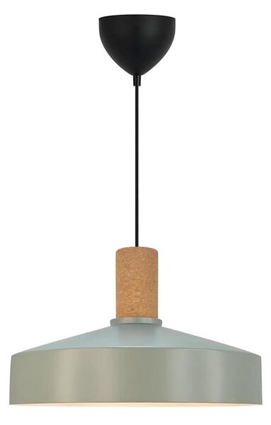Nordlux - Lustr na lanku ELVAS 1xE27/60W/230V pr. 37,5 cm zelená