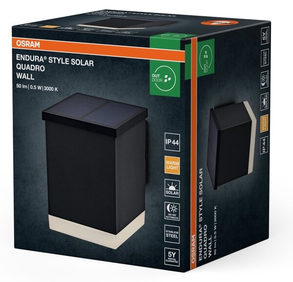 Příjezdové solární svítidlo 0,50 W Teplá bílá 85 mm