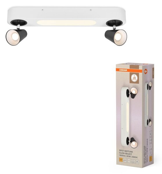Dekorativní bílé stropní svítidlo 20 W Teplá bílá 508 mm
