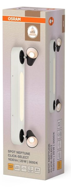 Dekorativní bílé stropní svítidlo 20 W Teplá bílá 508 mm