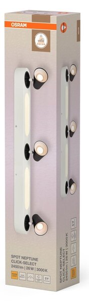 Dekorativní bílé stropní svítidlo 26 W Teplá bílá 708 mm