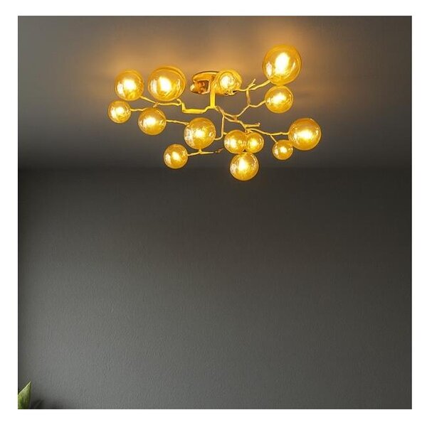 Brilagi - LED Přisazený lustr MISTEL 15xG9/3W/230V zlatá