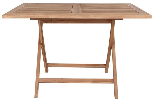 Nordic Living Dřevěný přírodní jídelní stůl Oviedo 120 cm