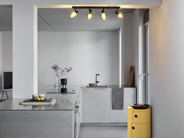 Dekorativní černé stropní svítidlo 11,20 W Teplá bílá 825 mm