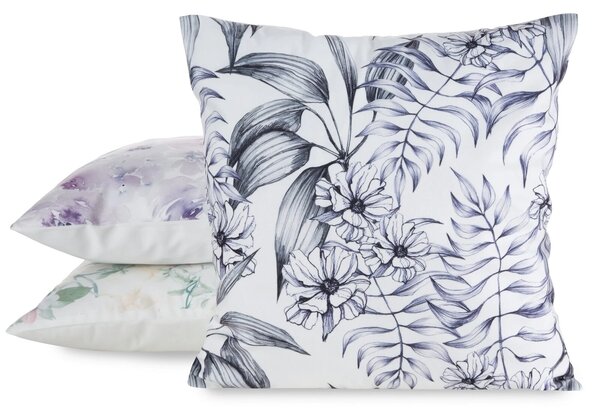 DEKORAČNÍ POVLAK NA POLŠTÁŘ MINK30 45X45 CM KVĚTY