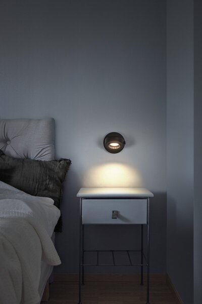 Dekorativní černé stropní svítidlo 5,50 W Teplá bílá 125 mm