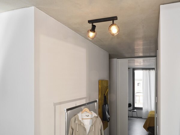 Dekorativní černé stropní svítidlo 5,60 W Teplá bílá 385 mm