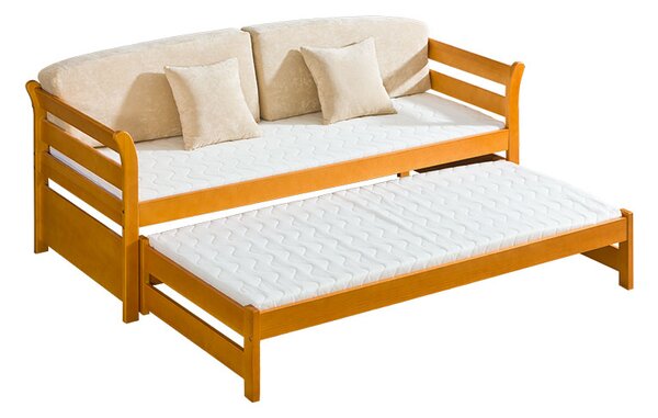 Dolmar dřevěná dětská postel s přistýlkou Tytus