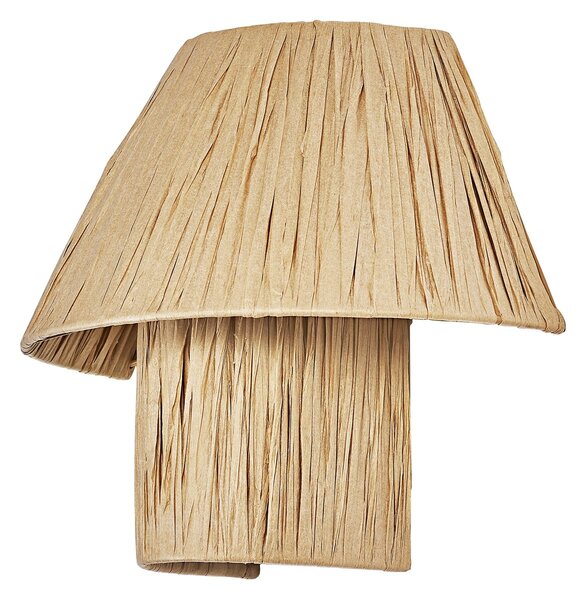 Dekorativní nástěnné svítidlo Bamboo Paper Hut 1xE27 hnědé