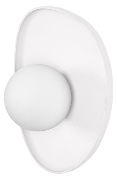 Dekorativní nástěnné svítidlo 1xG9, Bílá, 200 mm
