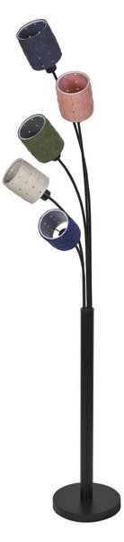 Dekorativní stojací lampa Felt Weaving Cans 5xE14 vícebarevná, 505 mm