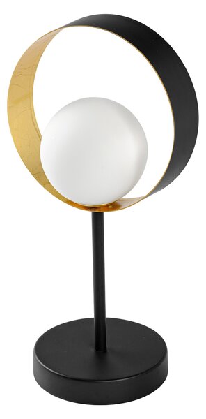 Dekorativní stolní lampa Memphis, G9, kov a sklo