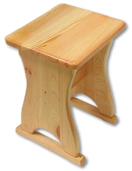 Drewmax dřevěná stolička z borovice NR113