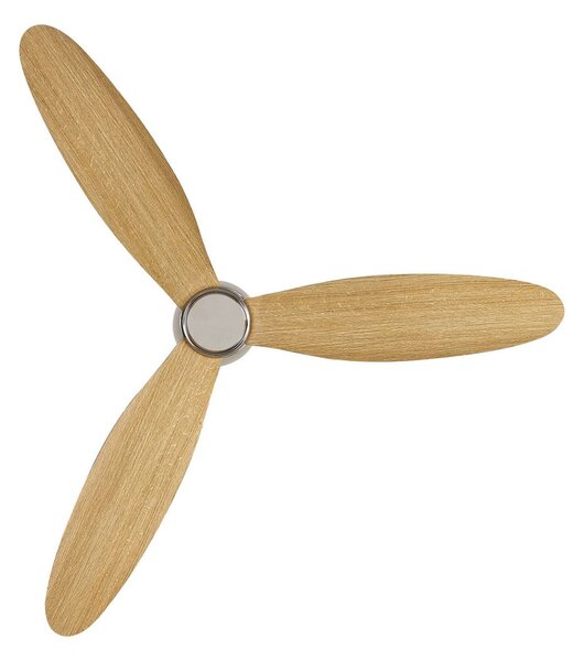 Stropní ventilátor Airfusion Radar z teakového dřeva, Ø 132 cm, tichý – Beacon Beacon Lighting, Airfusion Radar, Dřevo, Obývací pokoj, Dřevo, Moderní