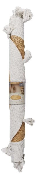 Koberec Tassa, (fi) 80 cm, béžová/bílá