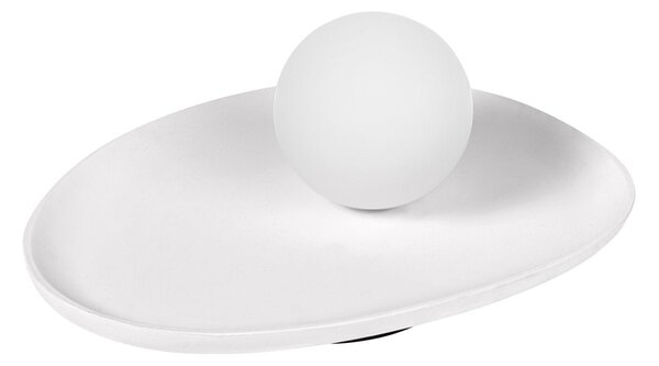 Dekorativní stolní lampa Plaster Nest 1xG9, bílá