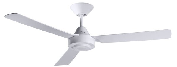 Stropní ventilátor Bayside Calypso, bílý, Ø 122 cm, tichý – Beacon Beacon Lighting, Bayside Calypso, Bílá, Obývací pokoj, Plast, Moderní
