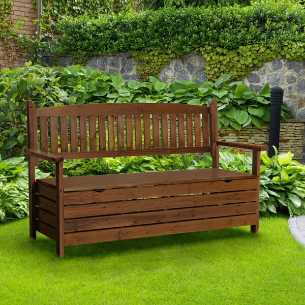 Zahradní lavice 150 cm Amelli (hnědá)