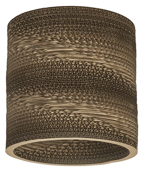 Dekorativní stropní svítidlo Cardboard Cylinder E27 hnědé