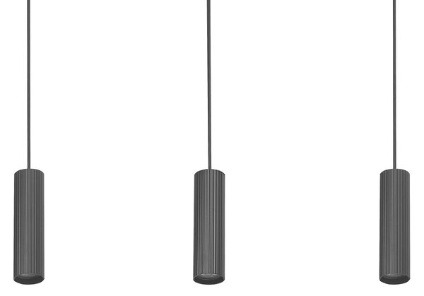 Dekorativní závěsné svítidlo 7,5 W, černé, délka 825 mm, Teplá bílá