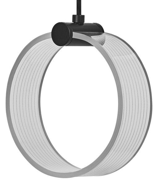 Dekorativní závěsné svítidlo 8 W, černé, 160 mm, laditelná bílá