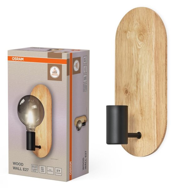 Dekorativní stropní svítidlo Wood E27, 150 mm
