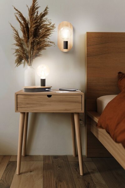 Dekorativní stropní svítidlo Wood E27, 150 mm