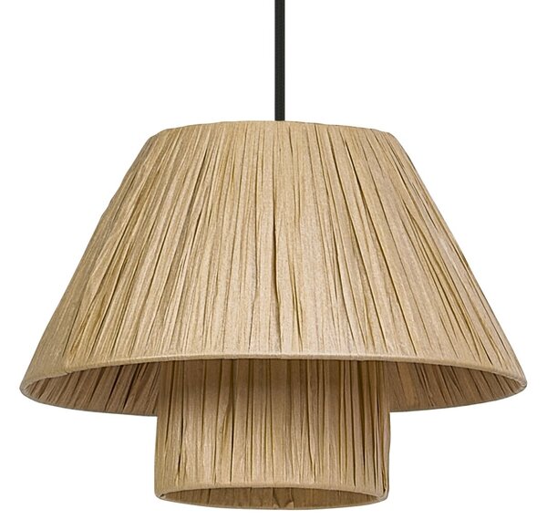 Dekorativní závěsné svítidlo Bamboo Paper Hut, 280 mm, E27, hnědé