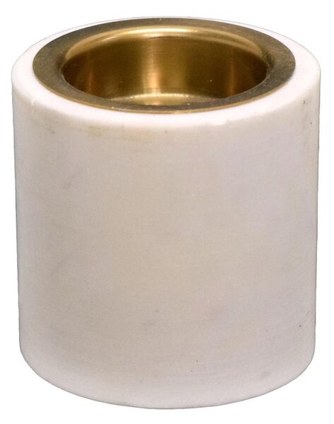 Eglo 422032 - Svícen ROUYIN 6x6 cm mramor/bílá