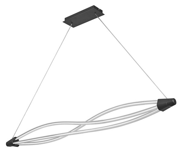 Dekorativní závěsné svítidlo Swirl 22W Teplá bílá, 1282 mm