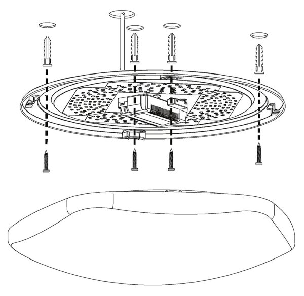 Eglo 97921 - LED RGB Stmívatelné stropní svítidlo TOTARI-C LED/34W/230V + DO