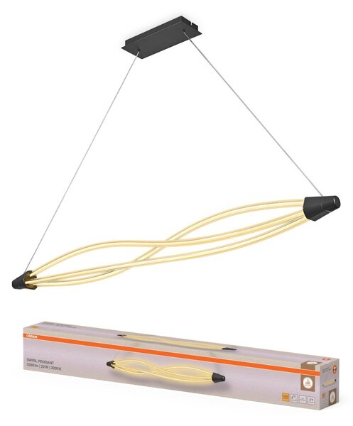 Dekorativní závěsné svítidlo Swirl 22W Teplá bílá, 1282 mm