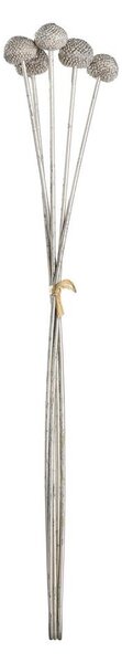 Eglo 428364 - Umělá květina MIADOL 58,5 cm stříbrná