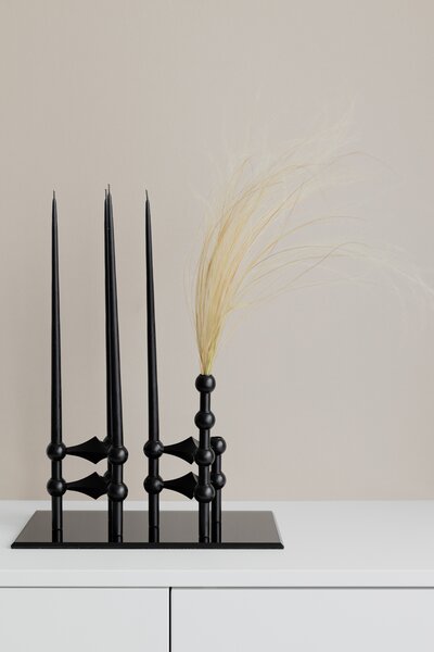 Svíčky STOFF Nagel by Ester&Erik - Black SN121