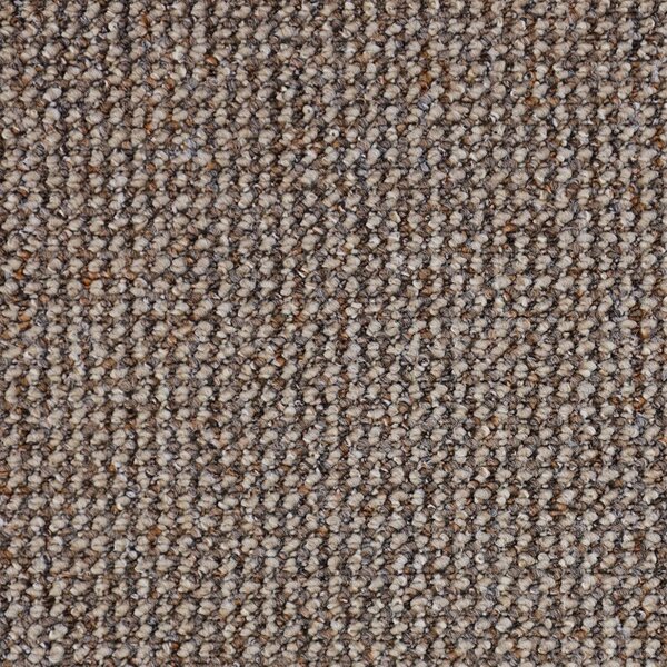 Spoltex, Metrážový koberec Texas 18 cognac, na míru, šíře 4m,5m, hnědá, filc, chodba / předsíň