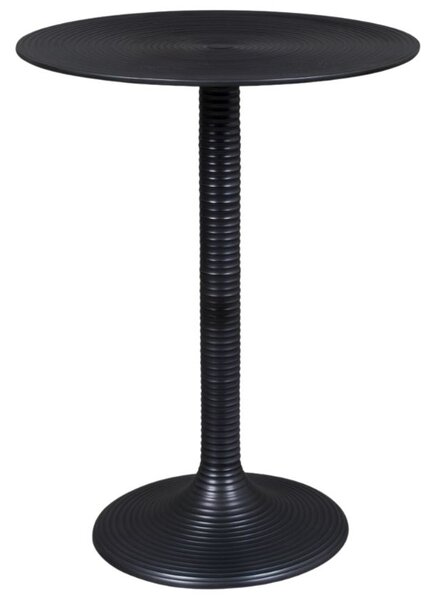 Černý kulatý odkládací stolek Bold Monkey Hypnotising 37 cm
