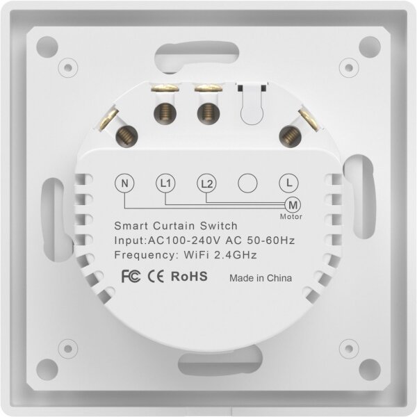 Immax NEO 07540L - Chytrý vypínač pro ovládání žaluzií a rolet 230V Wi-Fi Tuya